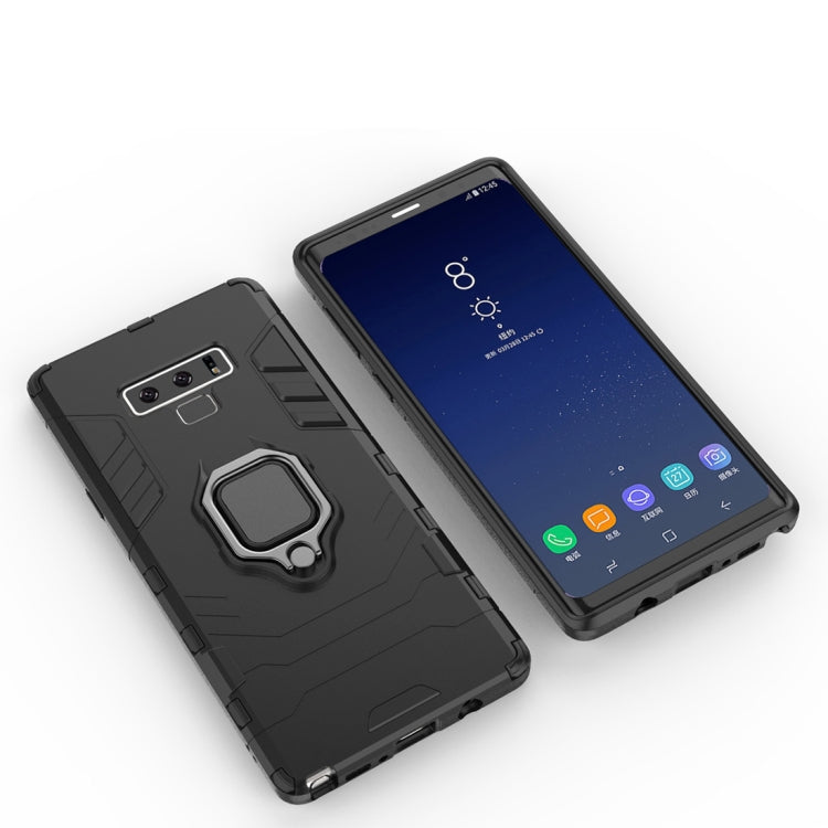 PC + TPU Shockproof Protective Case with Magnetic Ring Holder For Galaxy Note9(Black) - Galaxy Phone Cases by PMC TechLife | Online Shopping South Africa | PMC TechLife