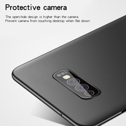 MOFI Frosted PC Ultra-thin Full Coverage Case for Galaxy S10e(Black) - Galaxy Phone Cases by MOFI | Online Shopping South Africa | PMC Jewellery