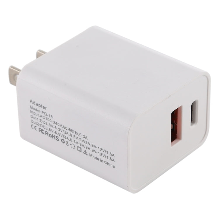 18W Power Adapter Plug Adapter US Plug - free shipping - PMC TechLife - Order now!