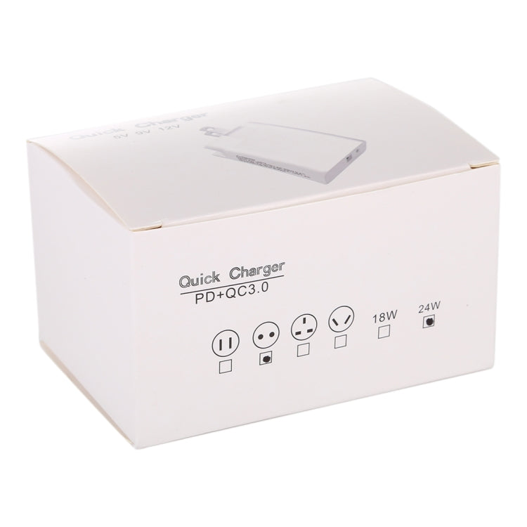 24W PD + QC3.0 Fast Charger Power Adapter Plug Adapter EU Plug - free shipping - PMC Jewellery - Order now!