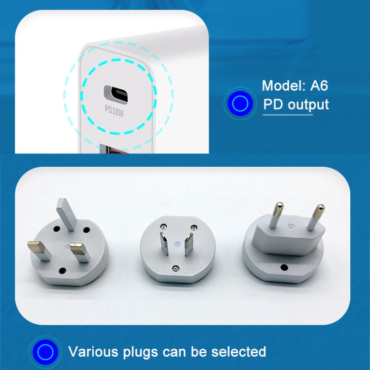 WLX-A6 4 Ports Quick Charging USB Travel Charger Power Adapter, EU Plug - USB Charger by PMC Jewellery | Online Shopping South Africa | PMC Jewellery | Buy Now Pay Later Mobicred