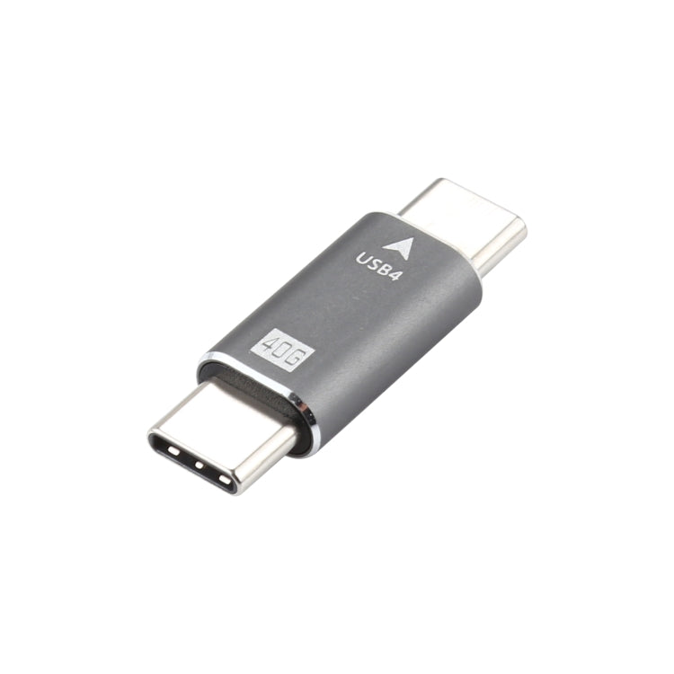 USB-C / Type-C 4.0 Male to Male Plug Converter 40Gbps Data Sync Adapter - Cable & Adapters by PMC TechLife | Online Shopping South Africa | PMC TechLife | Buy Now Pay Later Mobicred