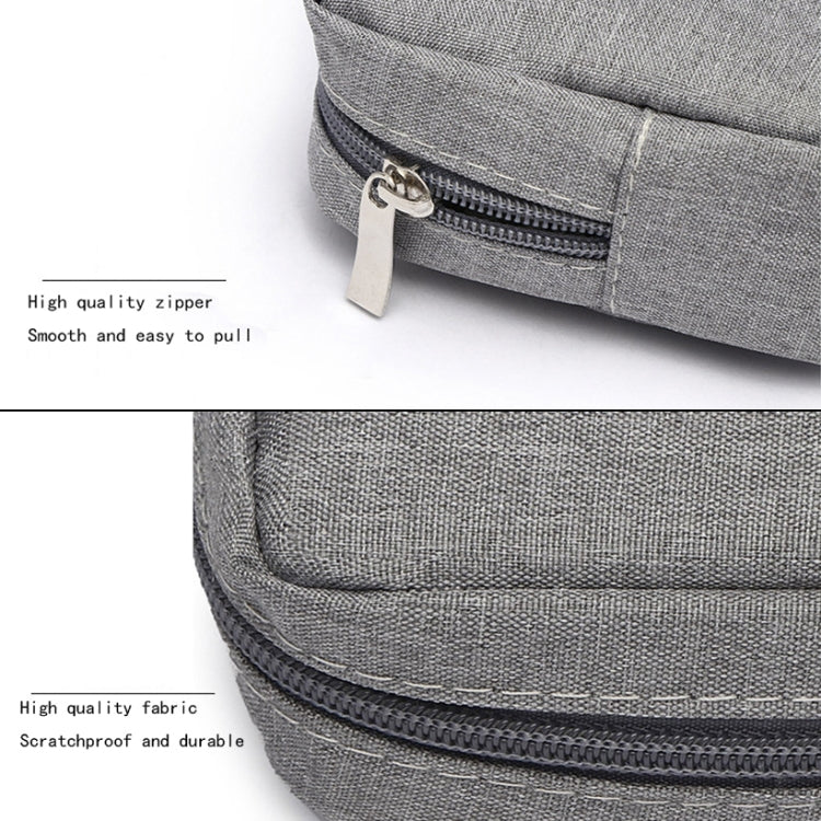 Multi-functional Headphone Charger Data Cable Storage Bag Power Pack, Size: L, 23 x 11.5 x 5.5cm(Grey) - Other by PMC Jewellery | Online Shopping South Africa | PMC Jewellery | Buy Now Pay Later Mobicred