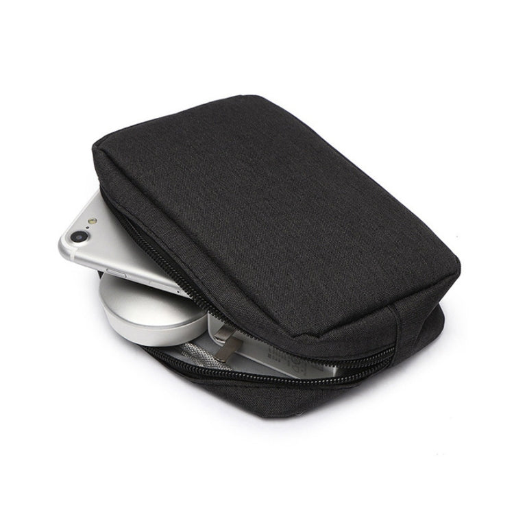 Multi-functional Headphone Charger Data Cable Storage Bag Power Pack, Size: S, 17 x 11.5 x 5.5cm (Black) - Other by PMC TechLife | Online Shopping South Africa | PMC TechLife | Buy Now Pay Later Mobicred