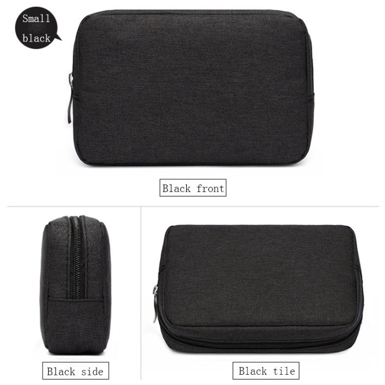 Multi-functional Headphone Charger Data Cable Storage Bag Power Pack, Size: S, 17 x 11.5 x 5.5cm (Black) - Other by PMC TechLife | Online Shopping South Africa | PMC TechLife | Buy Now Pay Later Mobicred