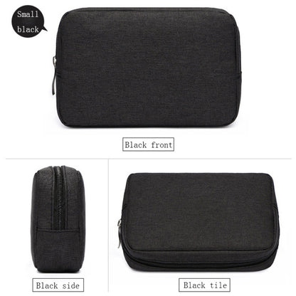 Multi-functional Headphone Charger Data Cable Storage Bag Power Pack, Size: S, 17 x 11.5 x 5.5cm (Black) - Other by PMC Jewellery | Online Shopping South Africa | PMC Jewellery | Buy Now Pay Later Mobicred