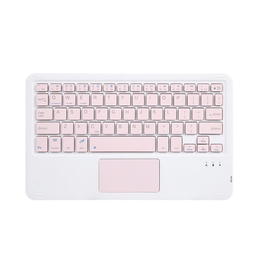 HB119B 10 inch Universal Tablet Wireless Bluetooth Keyboard with Touch Panel (Pink) - Universal Keyboard by PMC Jewellery | Online Shopping South Africa | PMC Jewellery