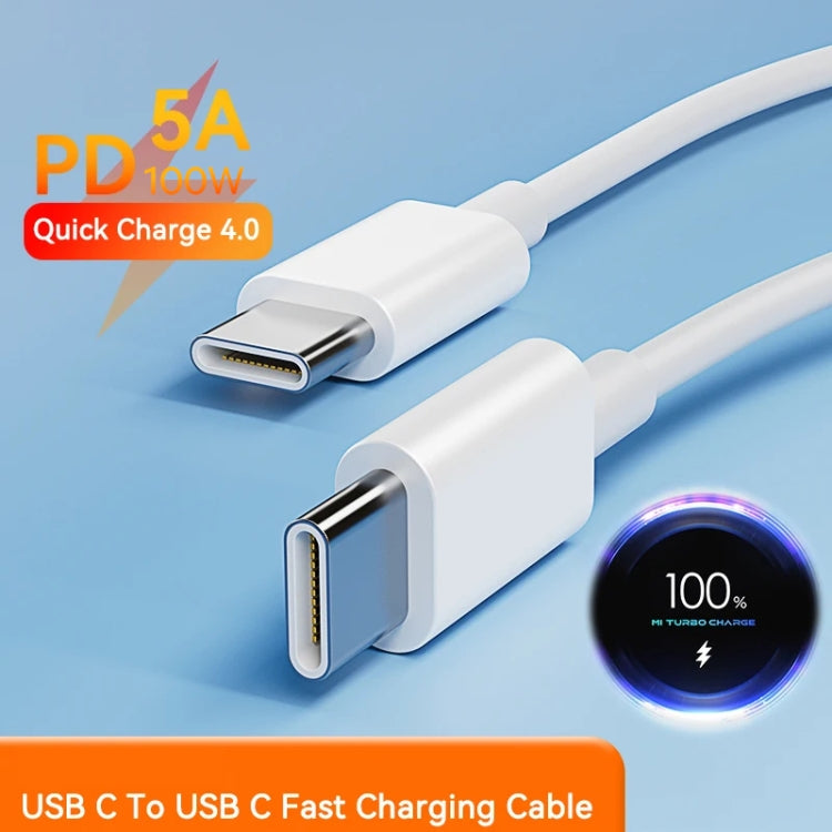 Original Xiaomi 5A USB-C / Type-C to USB-C / Type-C Fast Charging Data Cable, Length: 1.5m - free shipping - PMC TechLife - Order now!