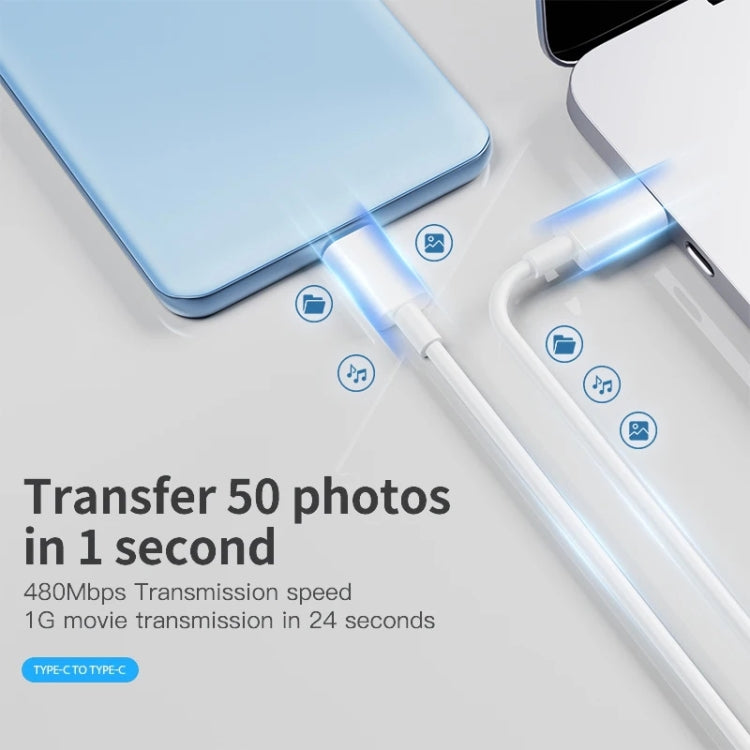 Original Xiaomi 5A USB-C / Type-C to USB-C / Type-C Fast Charging Data Cable, Length: 1.5m - free shipping - PMC TechLife - Order now!