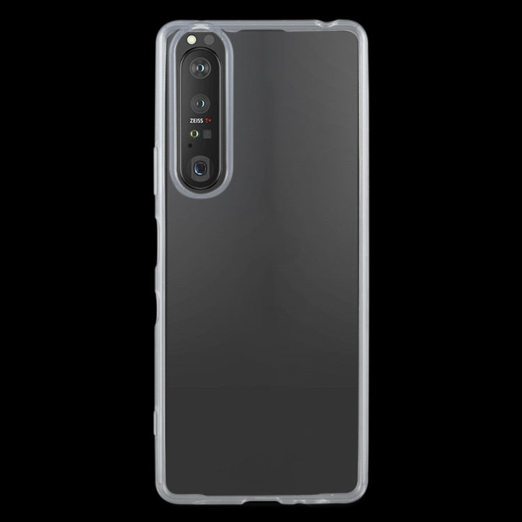 For Sony Xperia 1 III 0.75mm Ultra-thin Transparent TPU Soft Protective Case (Transparent) - Sony Cases by PMC TechLife | Online Shopping South Africa | PMC TechLife