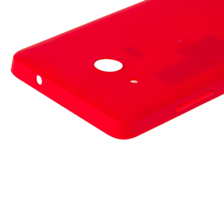 Battery Back Cover for Microsoft Lumia 550 (Red) - Back Cover by PMc TechLife | Online Shopping South Africa | PMc TechLife | Buy Now Pay Later Mobicred