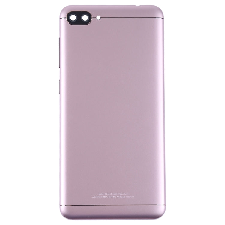 Back Cover with Camera Lens & Side Keys for Asus Zenfone 4 Max ZC520KL X00HD(Rose Gold) - Back Cover by PMC Jewellery | Online Shopping South Africa | PMC Jewellery | Buy Now Pay Later Mobicred