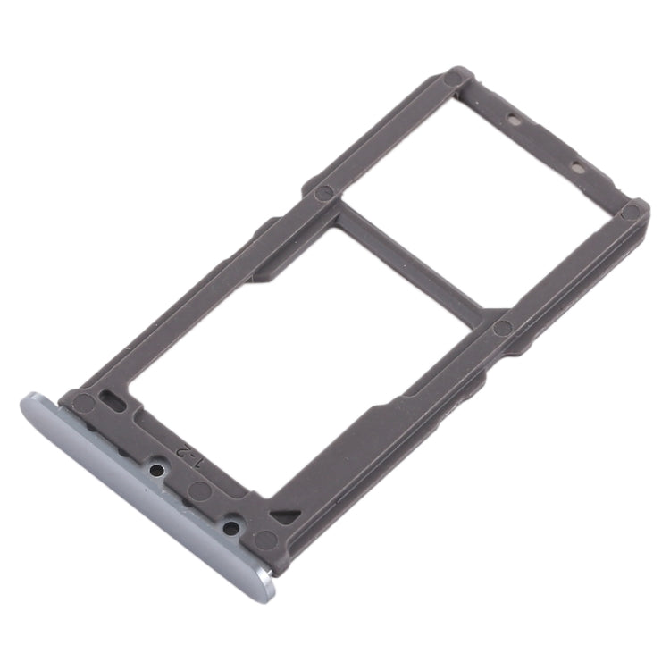 For Vivo X21 SIM Card Tray + SIM Card Tray / Micro SD Card Tray (Silver) - Card Socket by PMc TechLife | Online Shopping South Africa | PMc TechLife | Buy Now Pay Later Mobicred