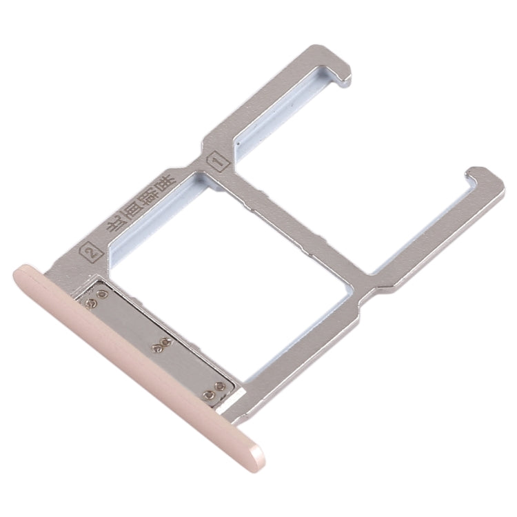 For Vivo X6S 2 x SIM Card Tray (Gold) - Card Socket by PMc TechLife | Online Shopping South Africa | PMc TechLife | Buy Now Pay Later Mobicred