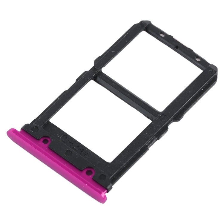 For Vivo X23 2 x SIM Card Tray (Rose Red) - Card Socket by PMc TechLife | Online Shopping South Africa | PMc TechLife | Buy Now Pay Later Mobicred