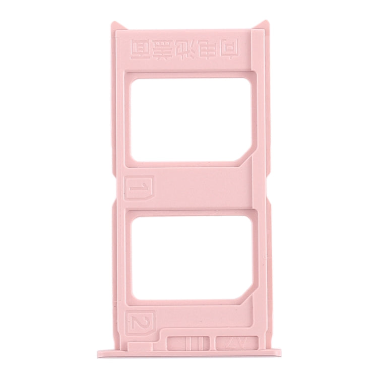 For Vivo V3 2 x SIM Card Tray (Rose Gold) - Card Socket by PMc TechLife | Online Shopping South Africa | PMc TechLife | Buy Now Pay Later Mobicred