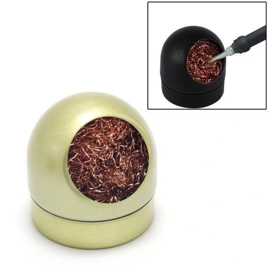 Kaisi Soldering Iron Nozzle Cleaning Ball Pure Copper Removing Tin Ball Seat(Yellow) - Others by Kaisi | Online Shopping South Africa | PMC Jewellery | Buy Now Pay Later Mobicred