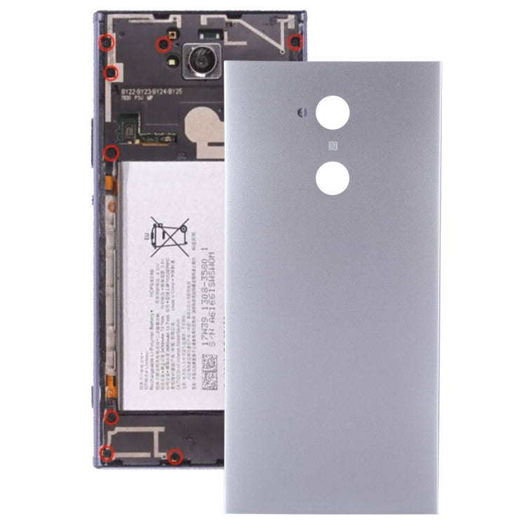 Back Cover for Sony Xperia XA2 Ultra (Silver) - Back Cover by PMC TechLife | Online Shopping South Africa | PMC TechLife | Buy Now Pay Later Mobicred