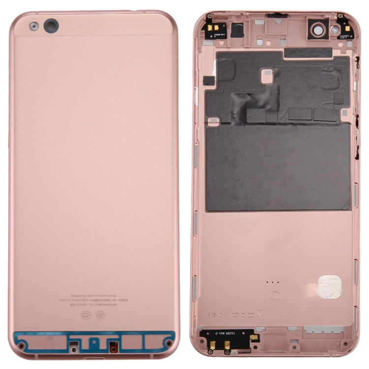 For Xiaomi Mi 5c Battery Back Cover(Rose Gold) - Back Cover by PMC Jewellery | Online Shopping South Africa | PMC Jewellery | Buy Now Pay Later Mobicred