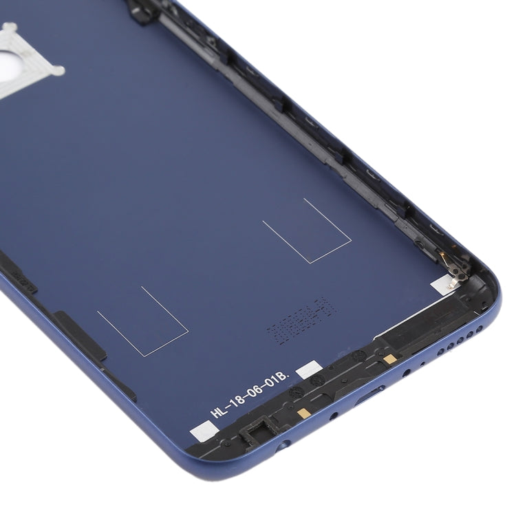 Back Cover with Side Keys for Huawei Honor Play 7C(Blue) - Back Cover by PMC TechLife | Online Shopping South Africa | PMC TechLife | Buy Now Pay Later Mobicred