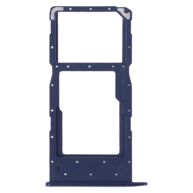 SIM Card Tray + SIM Card Tray / Micro SD Card Tray for Huawei Honor 20i (Blue) - Card Socket by PMC TechLife | Online Shopping South Africa | PMC TechLife