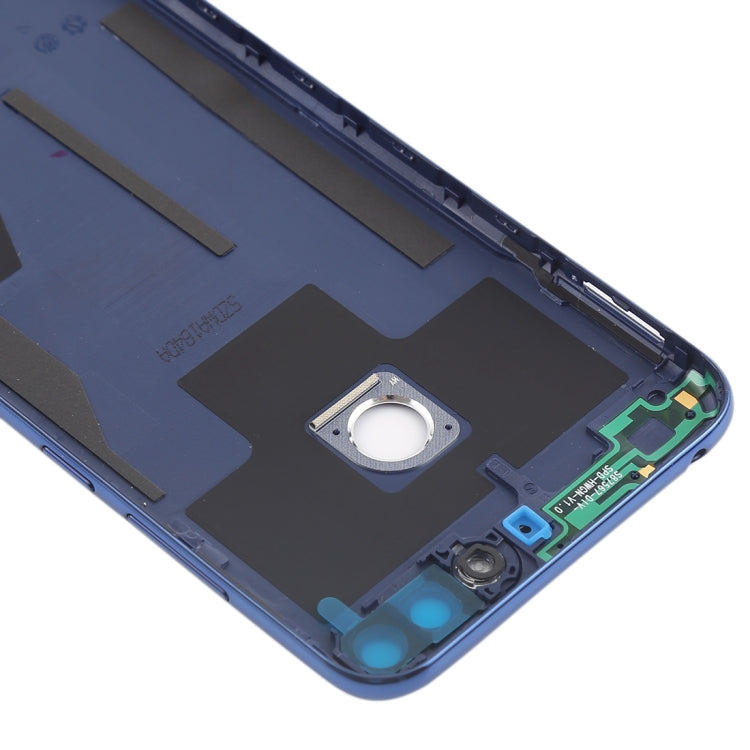 Back Cover with Side Keys for Huawei Y6 (2018)(Blue) - Back Cover by PMC TechLife | Online Shopping South Africa | PMC TechLife | Buy Now Pay Later Mobicred