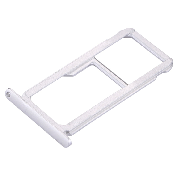 For Huawei Honor 6X / GR5 2017 SIM Card Tray & SIM / Micro SD Card Tray(Silver) - Card Socket by PMc TechLife | Online Shopping South Africa | PMc TechLife | Buy Now Pay Later Mobicred