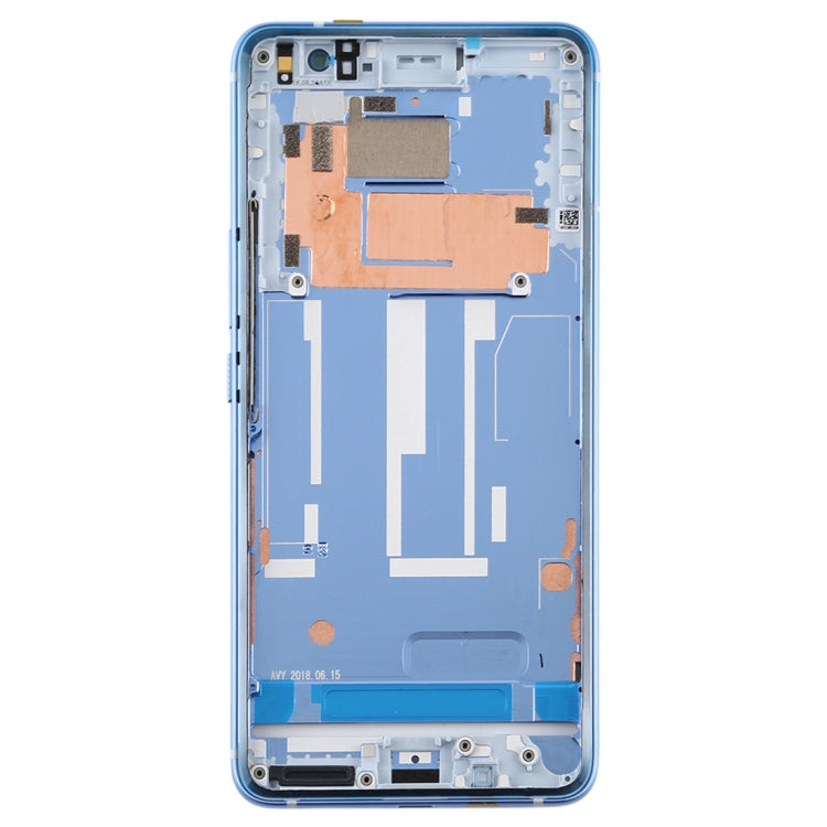 Middle Frame Bezel Plate for HTC U11+ (Blue) - Full Housing Cover by PMC Jewellery | Online Shopping South Africa | PMC Jewellery | Buy Now Pay Later Mobicred