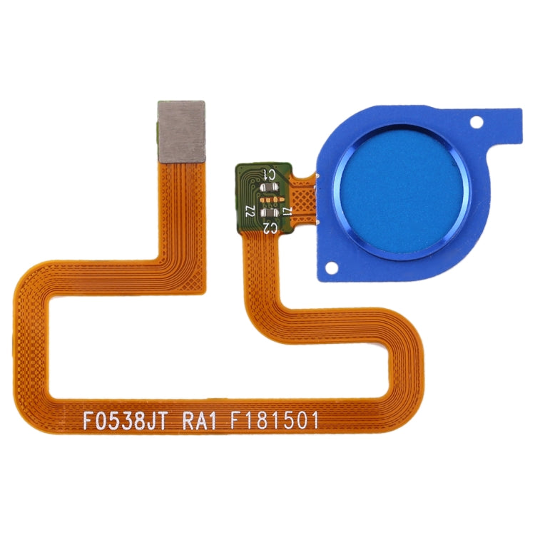 Fingerprint Sensor Flex Cable for Huawei Enjoy 8 (Blue) - Flex Cable by PMC TechLife | Online Shopping South Africa | PMC TechLife | Buy Now Pay Later Mobicred