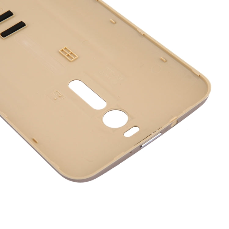 Original Brushed Texture Back Battery Cover for Asus Zenfone 2 / ZE551ML (Gold) - Back Cover by PMC Jewellery | Online Shopping South Africa | PMC Jewellery | Buy Now Pay Later Mobicred