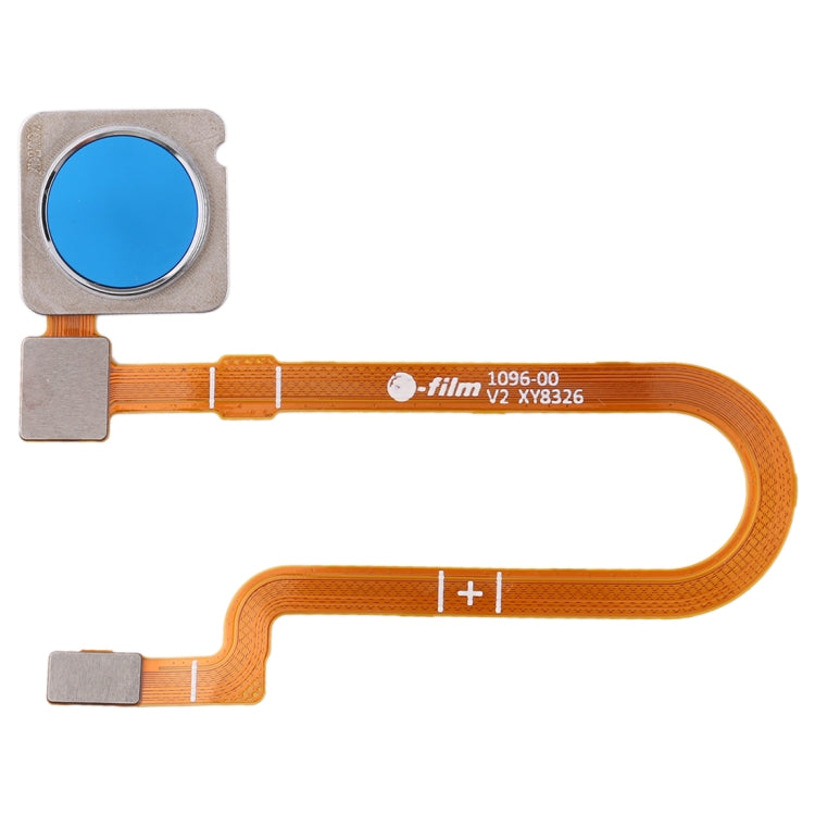 Fingerprint Sensor Flex Cable for Xiaomi Mi 8 Lite(Blue) - Flex Cable by PMC Jewellery | Online Shopping South Africa | PMC Jewellery