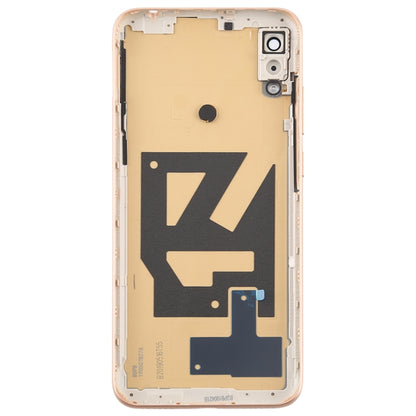 Battery Back Cover with Camera Lens & Side Keys for Huawei Enjoy 9e(Coffee) - Back Cover by PMC Jewellery | Online Shopping South Africa | PMC Jewellery | Buy Now Pay Later Mobicred