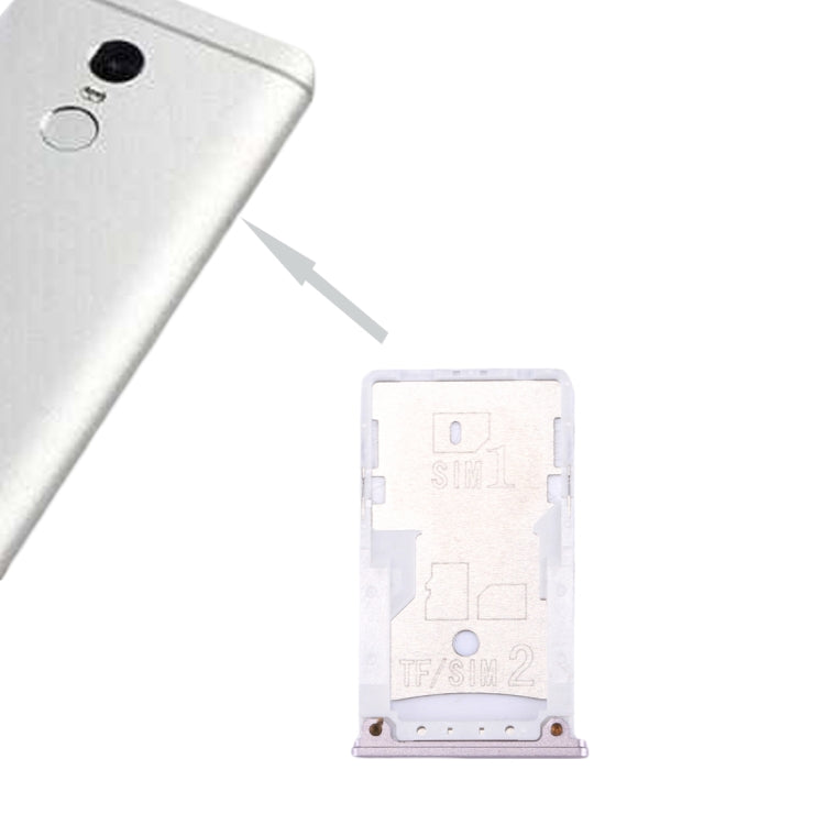 For Xiaomi Redmi 4 SIM & SIM / TF Card Tray(Grey) - Card Tray by PMc TechLife | Online Shopping South Africa | PMc TechLife | Buy Now Pay Later Mobicred