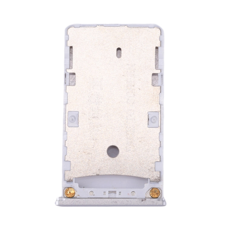 For Xiaomi Redmi 4 SIM & SIM / TF Card Tray(Silver) - Card Tray by PMc TechLife | Online Shopping South Africa | PMc TechLife | Buy Now Pay Later Mobicred