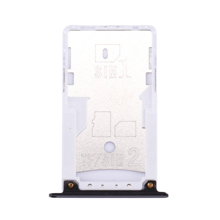 For Xiaomi Redmi Note 4 SIM & SIM / TF Card Tray(Black) - Card Tray by PMc TechLife | Online Shopping South Africa | PMc TechLife | Buy Now Pay Later Mobicred