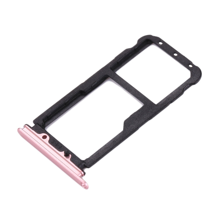 For Huawei nova 2 SIM Card Tray & SIM / Micro SD Card Tray(Rose Gold) - Card Socket by PMc TechLife | Online Shopping South Africa | PMc TechLife | Buy Now Pay Later Mobicred