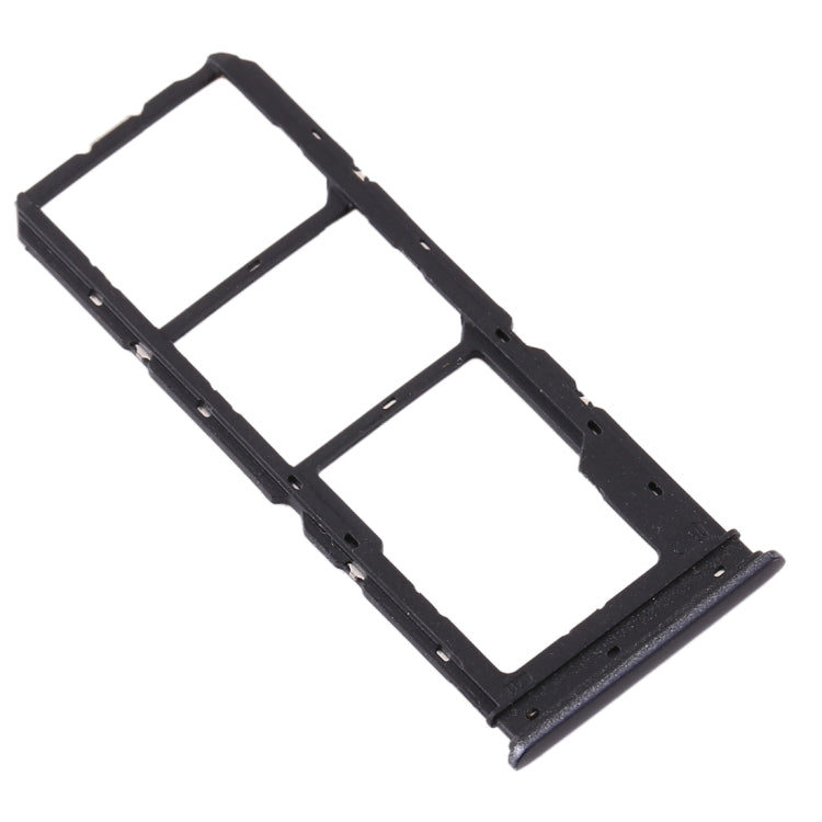 For Vivo Y7s SIM Card Tray + SIM Card Tray + Micro SD Card Tray (Black) - free shipping - PMc TechLife - Order now!