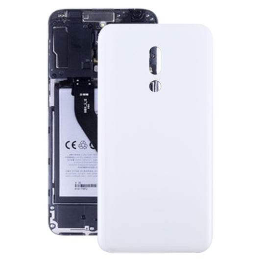 For Meizu 16th Plus M882Q M8821H Battery Back Cover (White) - Back Cover by PMC Jewellery | Online Shopping South Africa | PMC Jewellery | Buy Now Pay Later Mobicred