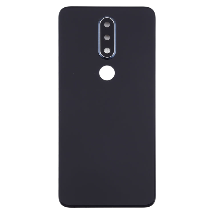 Battery Back Cover with Camera Lens for Nokia X6 (2018) / 6.1 Plus TA-1099 TA-1103(Blue) - Back Cover by PMC Jewellery | Online Shopping South Africa | PMC Jewellery | Buy Now Pay Later Mobicred