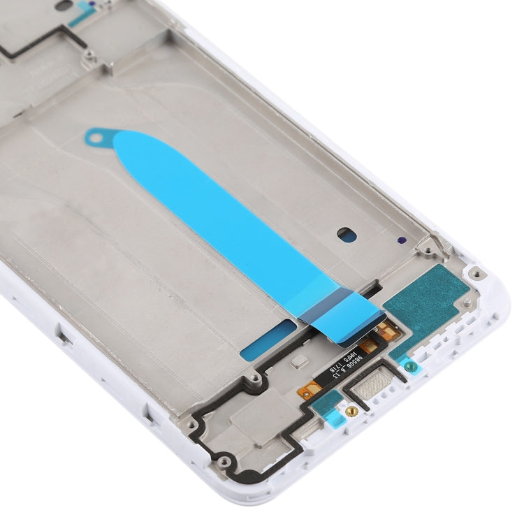 Middle Frame Bezel for Xiaomi Redmi 6 / Redmi 6A (White) - Frame Bezel Plate by PMC Jewellery | Online Shopping South Africa | PMC Jewellery | Buy Now Pay Later Mobicred
