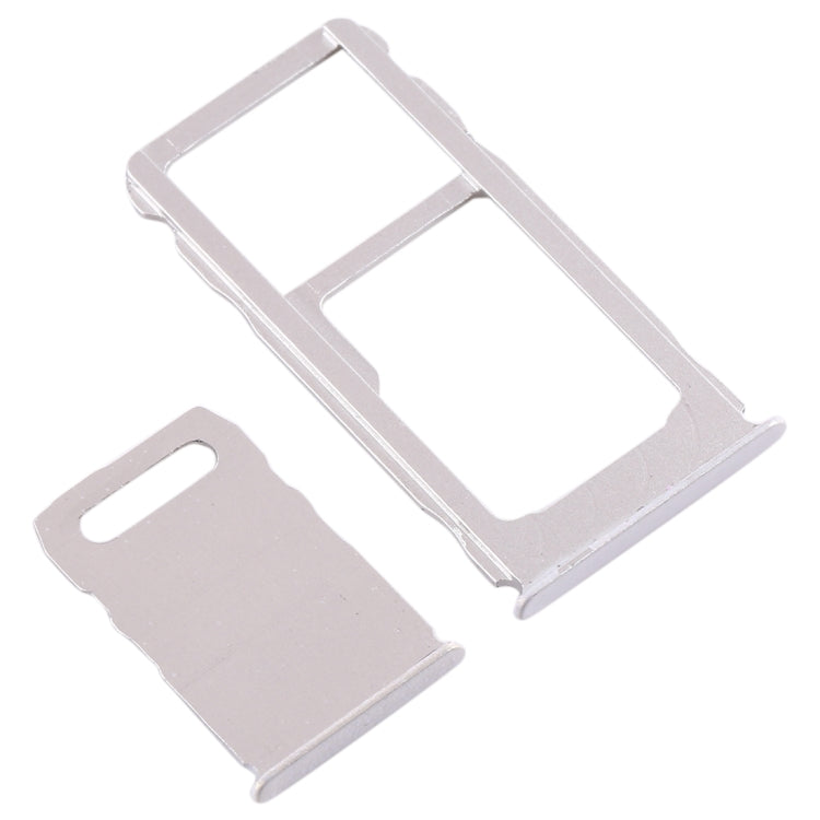SIM Card Tray + SIM Card Tray + Micro SD Card Tray for Nokia 3.1 Plus (White) - Card Tray by PMc TechLife | Online Shopping South Africa | PMc TechLife | Buy Now Pay Later Mobicred