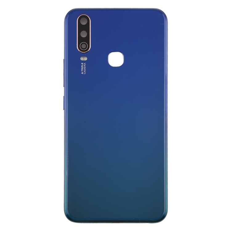 For Vivo Y3 Battery Back Cover with Camera Lens (Blue) - Back Cover by PMC Jewellery | Online Shopping South Africa | PMC Jewellery | Buy Now Pay Later Mobicred