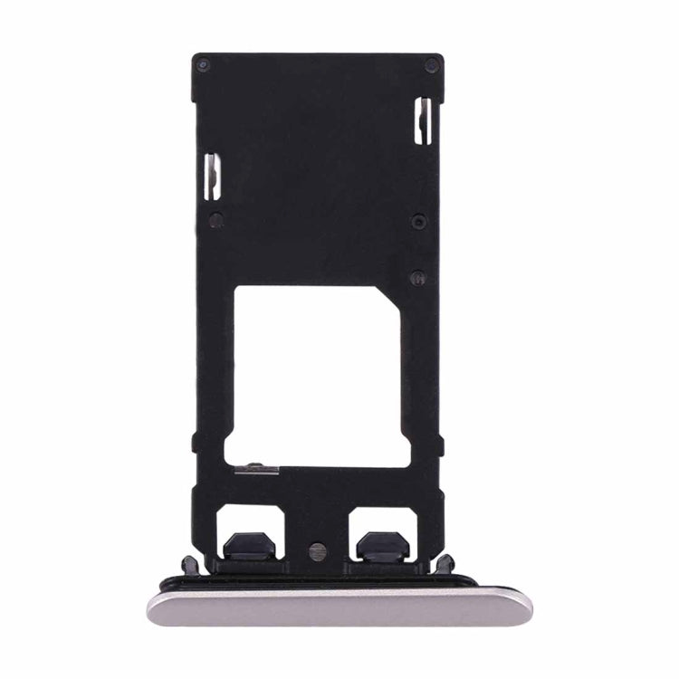 for Sony Xperia XZs (Single SIM Version) SIM & Micro SD Card Tray(Silver) - Card Tray by PMc TechLife | Online Shopping South Africa | PMc TechLife | Buy Now Pay Later Mobicred