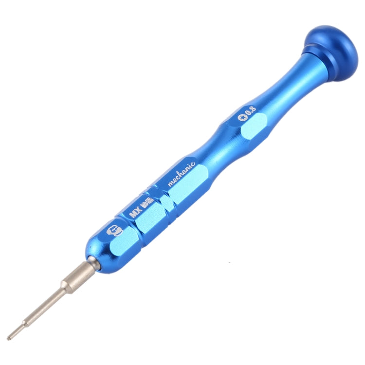 MECHANIC MX 3D 0.8 Five Star Screwdriver Precision Phone Dismantling Tool, Random Color Delivery - Screwdriver by MECHANIC | Online Shopping South Africa | PMC Jewellery | Buy Now Pay Later Mobicred