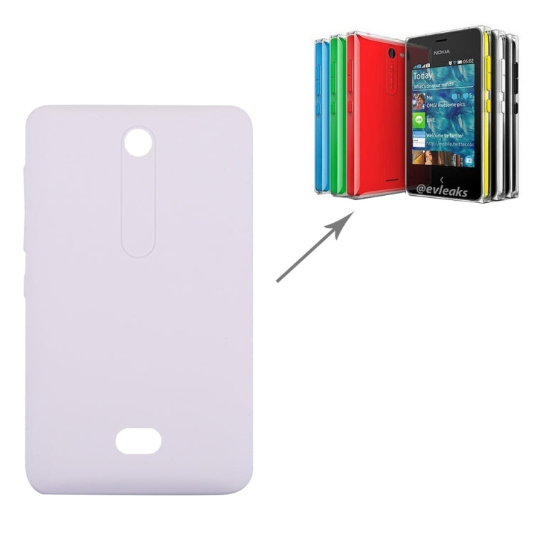 Battery Back Cover for Nokia Asha 501 (White) - Back Cover by PMc TechLife | Online Shopping South Africa | PMc TechLife | Buy Now Pay Later Mobicred