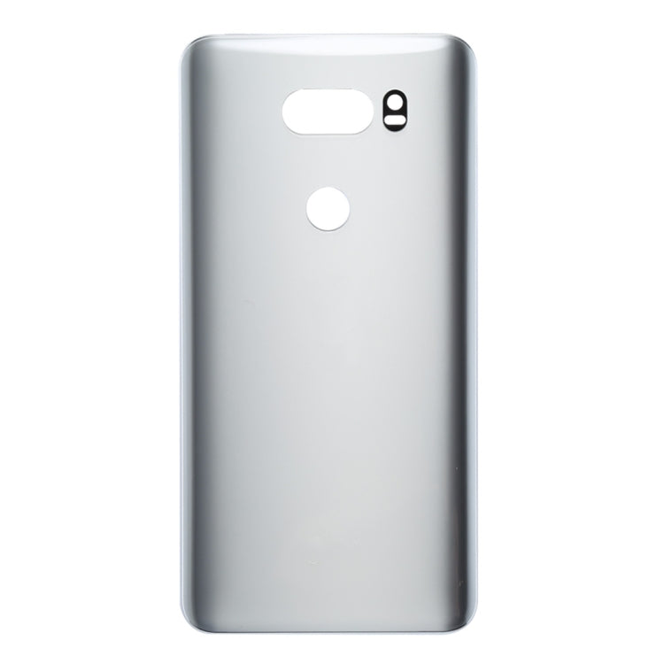 Back Cover with Adhesive for LG V30 (Silver) - For LG by PMC TechLife | Online Shopping South Africa | PMC TechLife | Buy Now Pay Later Mobicred