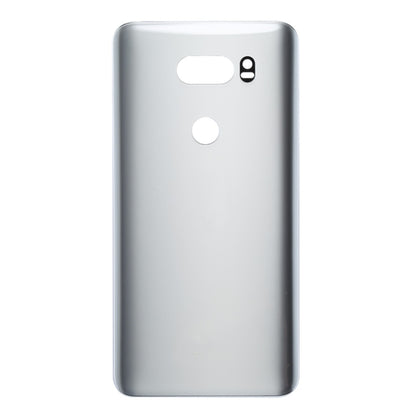 Back Cover with Adhesive for LG V30 (Silver) - For LG by PMC Jewellery | Online Shopping South Africa | PMC Jewellery | Buy Now Pay Later Mobicred