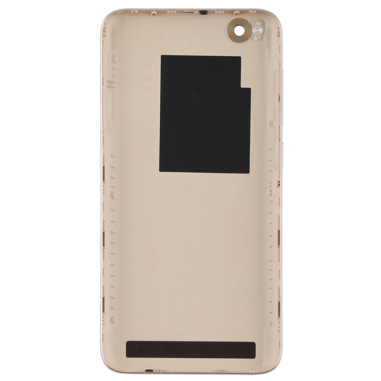 Back Cover with Camera Lens & Side Keys for Xiaomi Redmi 5A(Gold) - Back Cover by PMc TechLife | Online Shopping South Africa | PMc TechLife | Buy Now Pay Later Mobicred