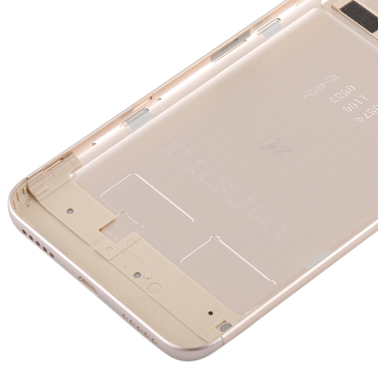 Back Cover with Camera Lens & Side Keys for Xiaomi Redmi 5 Plus(Gold) - Back Cover by PMC TechLife | Online Shopping South Africa | PMC TechLife | Buy Now Pay Later Mobicred