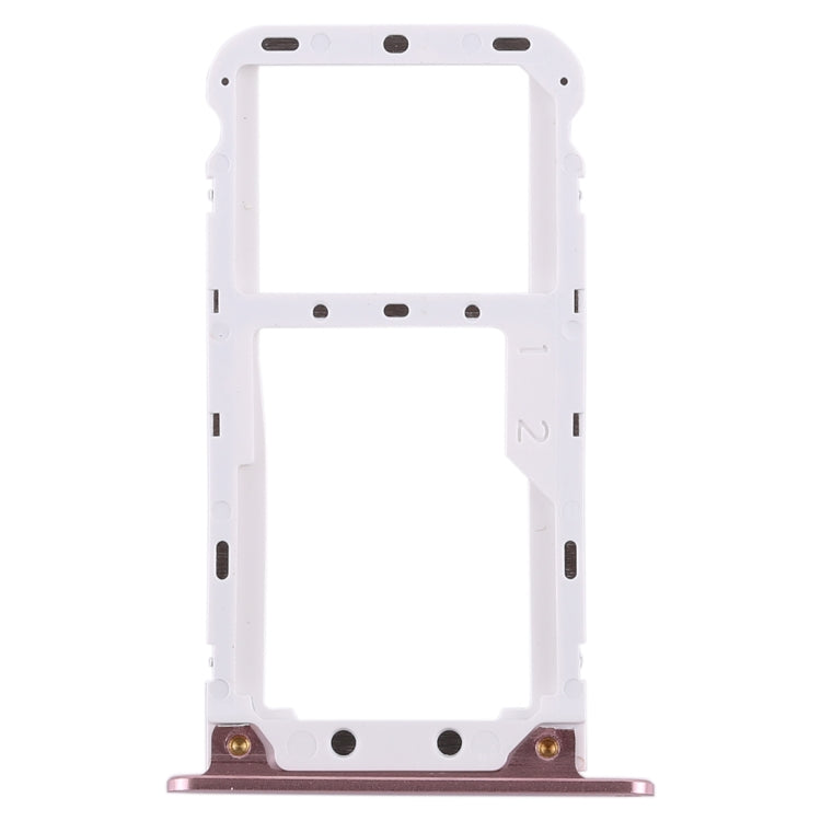 2 SIM Card Tray / Micro SD Card Tray for Xiaomi Redmi 5 Plus(Rose Gold) - Card Tray by PMc TechLife | Online Shopping South Africa | PMc TechLife | Buy Now Pay Later Mobicred